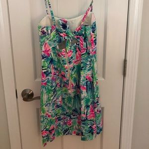 Lily Pulitzer dress with sailboat print
